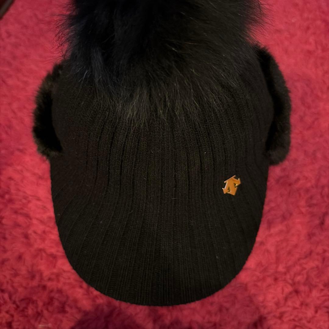 デサントゴルフ 耳当て付キャップ