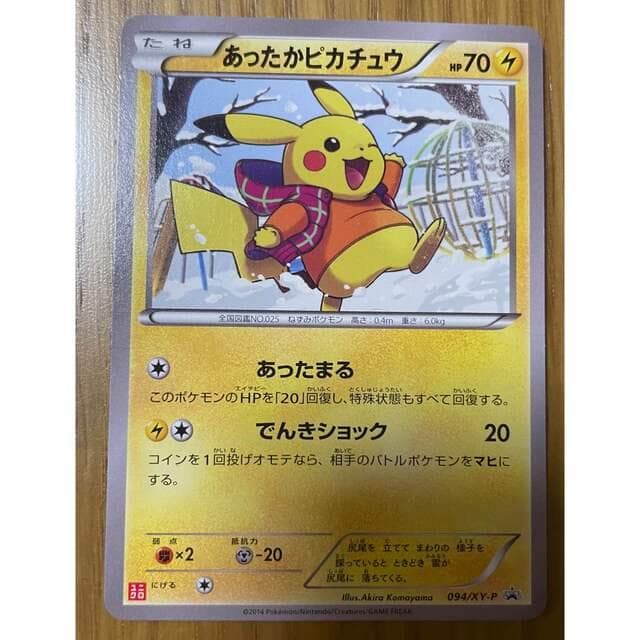 あったかピカチュウ 094XY-P
