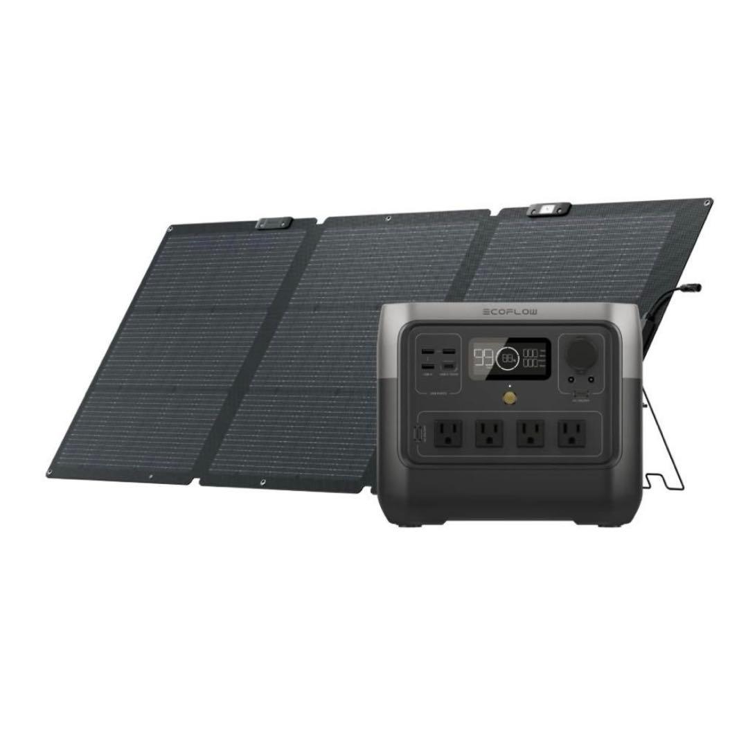 EcoFlow  2 Pro 768Wh ソーラパネル160W セット