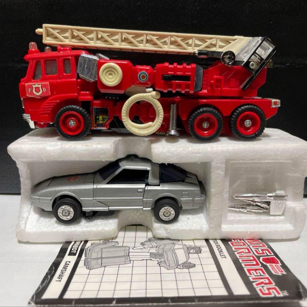 ダイアクロン　トランスフォーマー　ダブルチェンジャー　RX-7 消防車　セット