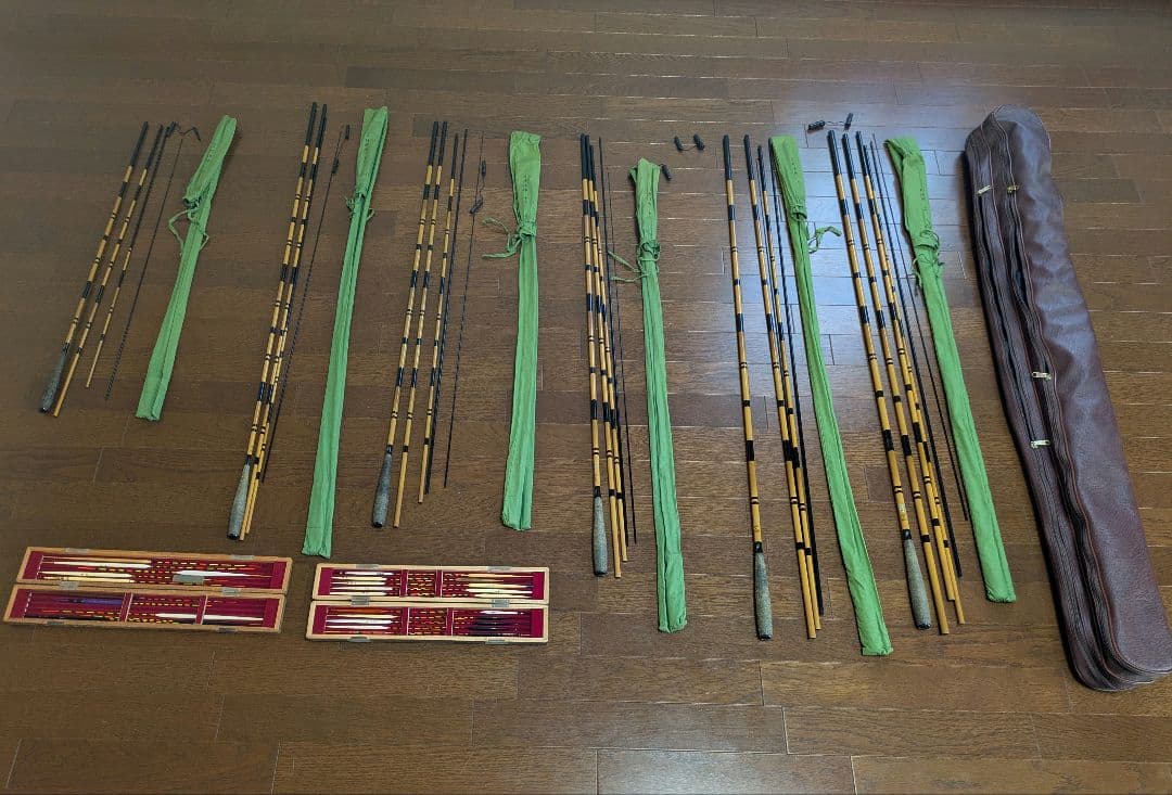 【ダイワ】 三代目 枯法師 6本セット ヘラブナ 浮きセット 収納ケース付