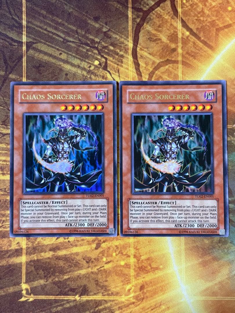 遊戯王 カオスソーサラー 英語版 ウルトラ TU 2枚