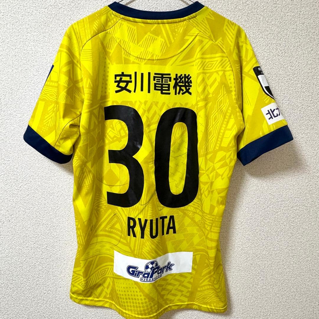 2024 ギラヴァンツ北九州 30番 髙橋隆大選手 オーセンティックユニフォーム