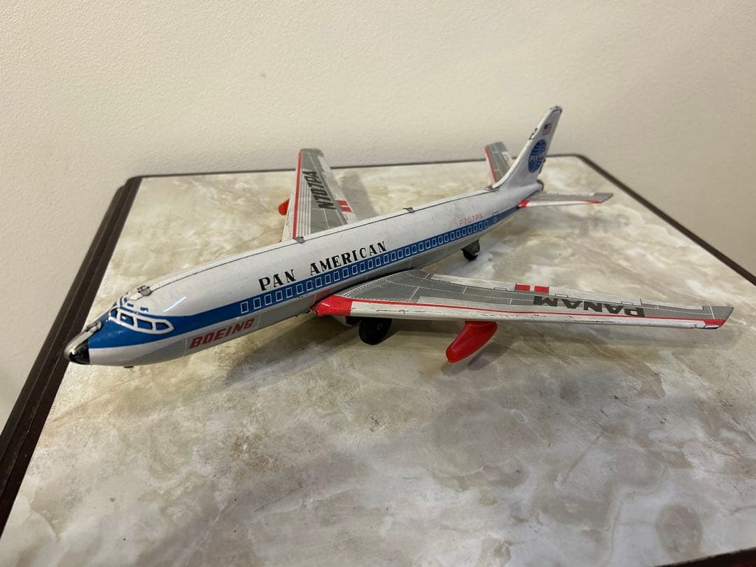 【ブリキ】PAN AM P707PAボーイングモデル 日本製