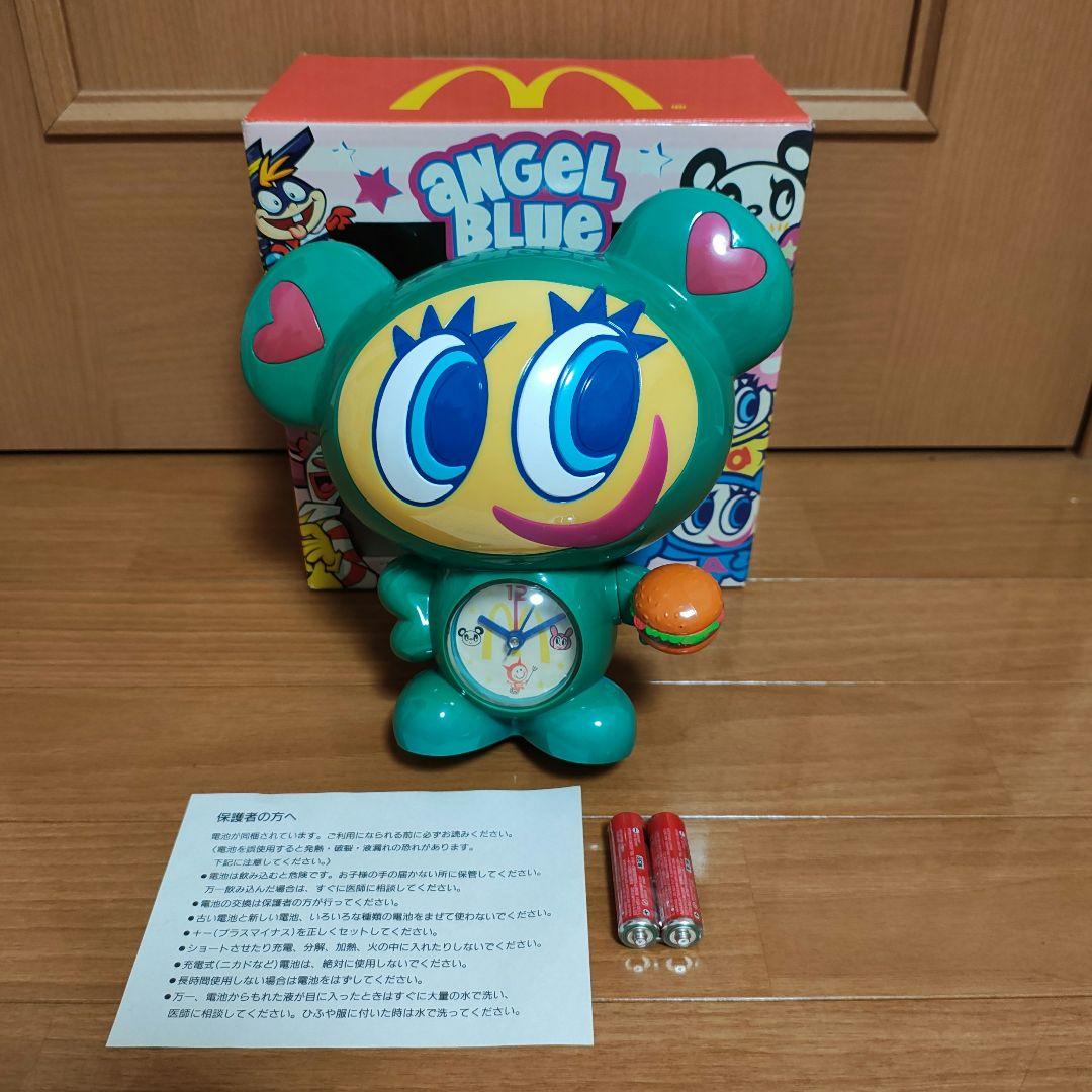 エンジェルブルー マクドナルドコラボ　ナカムラくん時計
