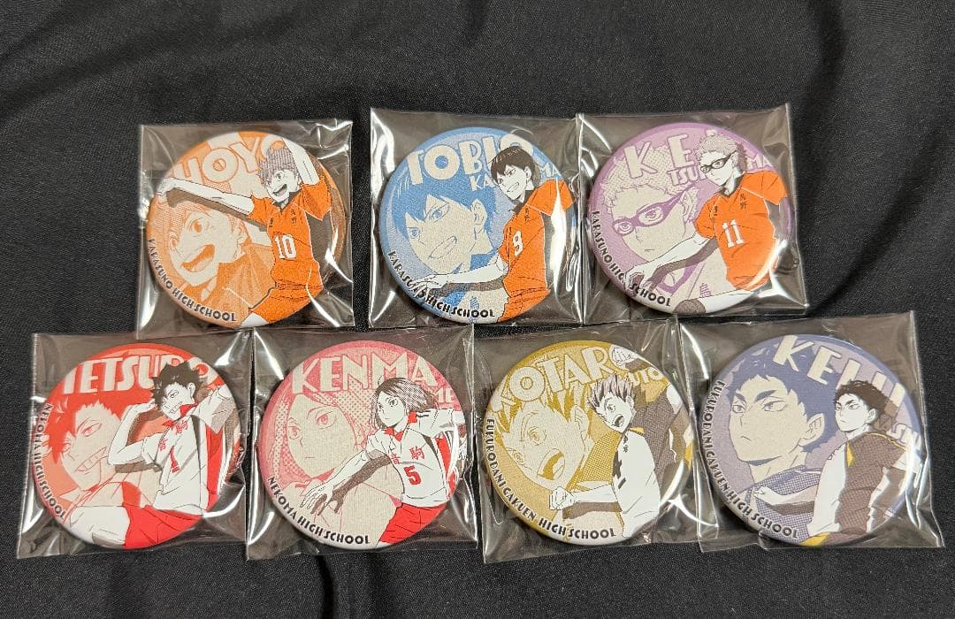 ハイキュー ジャンプ トレーディング缶バッジ 缶バッジ