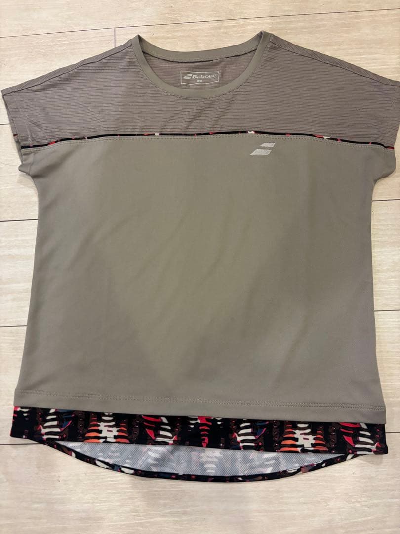 Babolatテニススコート+Tシャツ2枚3点セット2024SS