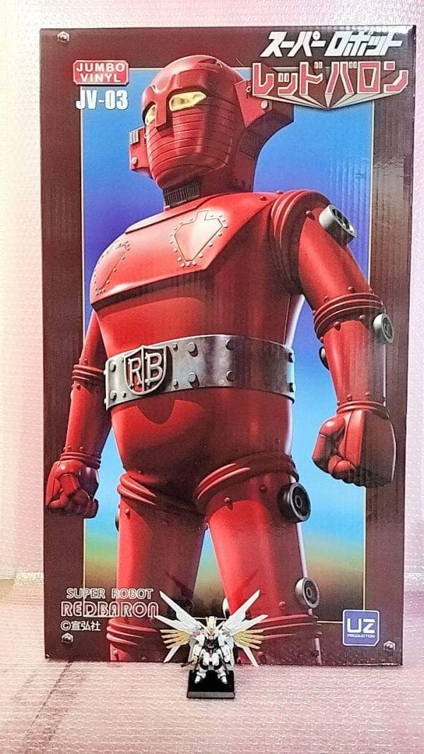 60cm スーパーロボット レッドバロン　ポピー ジャンボ　JV-03　ソフビ