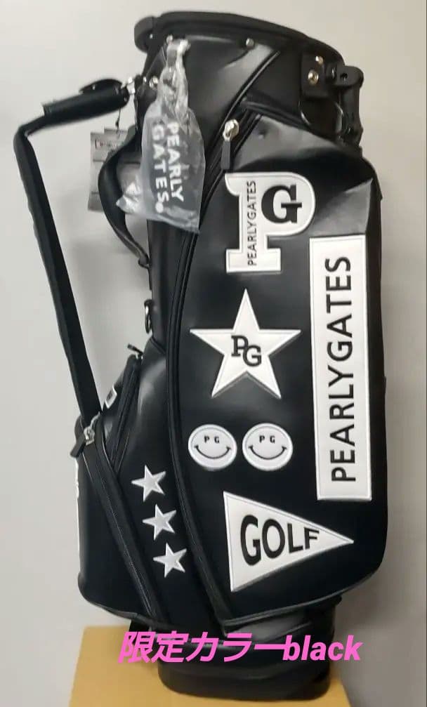 PEARLYGATES パーリーゲイツ 限定完売品 キャディバッグ ブラック