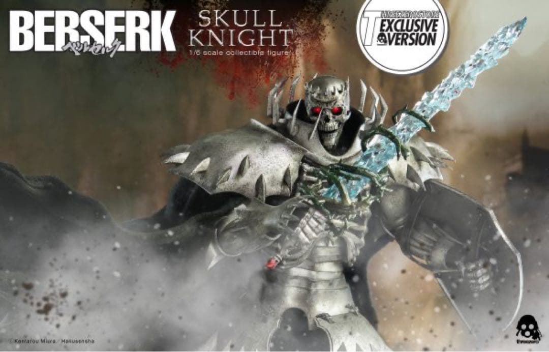 スリーゼロ  Threezero ベルセルク1/6 髑髏の騎士 DXボーナス付