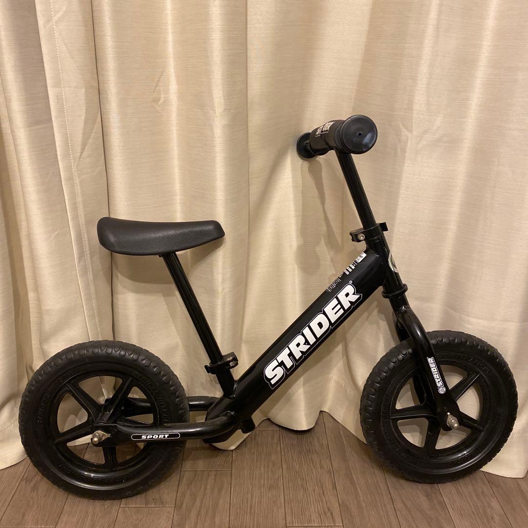 STRIDER バランスバイク ブラック 12インチ