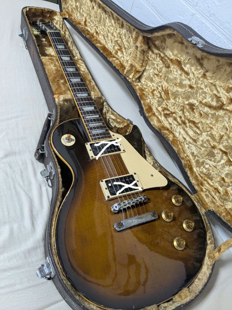 GRECO SUPER　REAL　トップフレイム中古JUNK　puコンデンサ無し