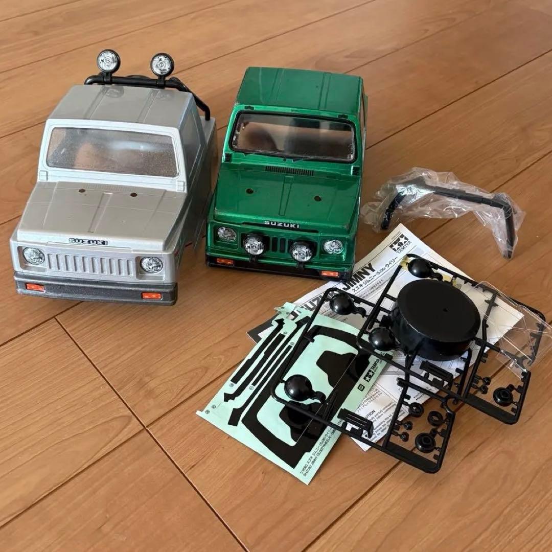 ★タミヤ ジムニー ボディー×2個 余りパーツあり