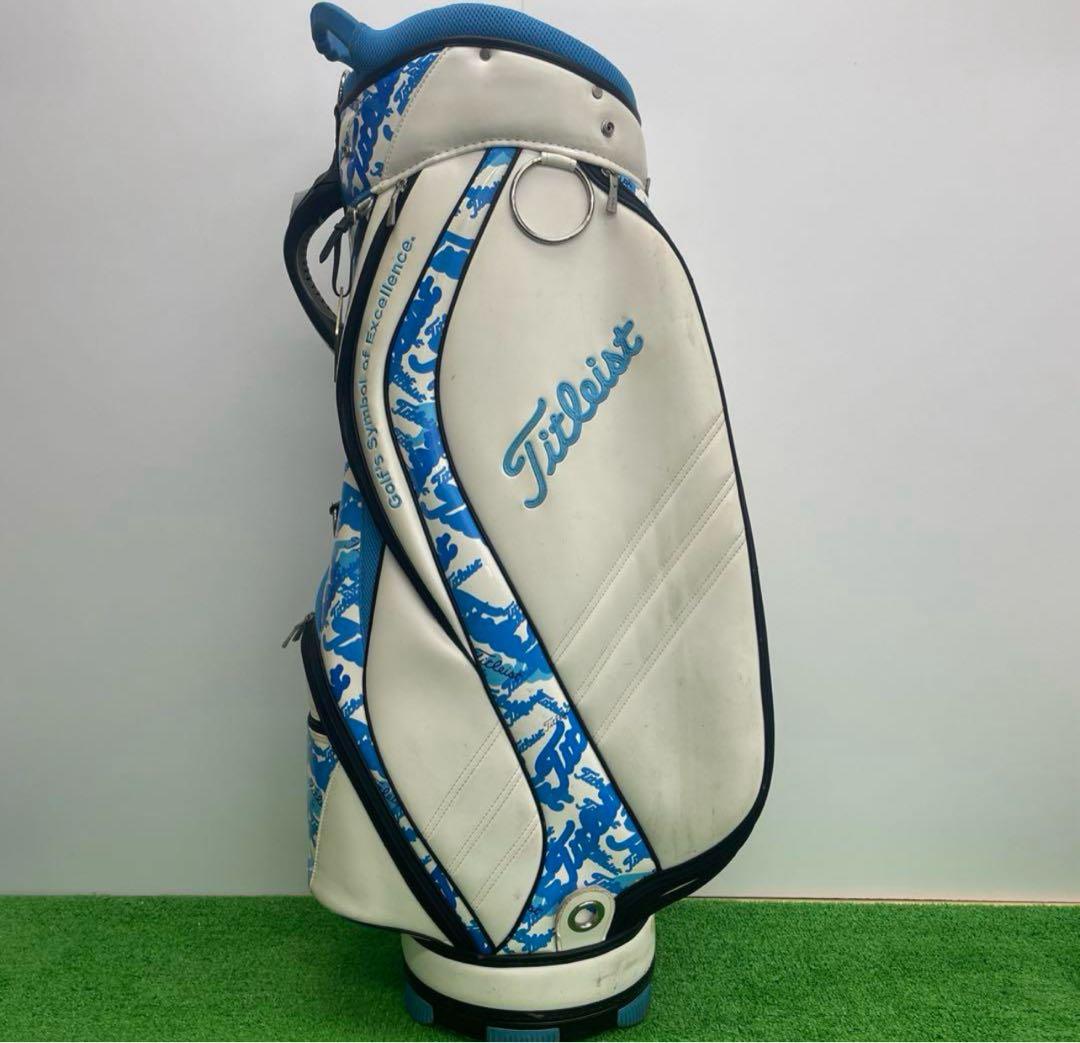タイトリスト　titleist キャディーバック　９インチ　白