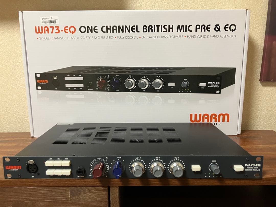 （美品）WARM AUDIO WA-73-EQ