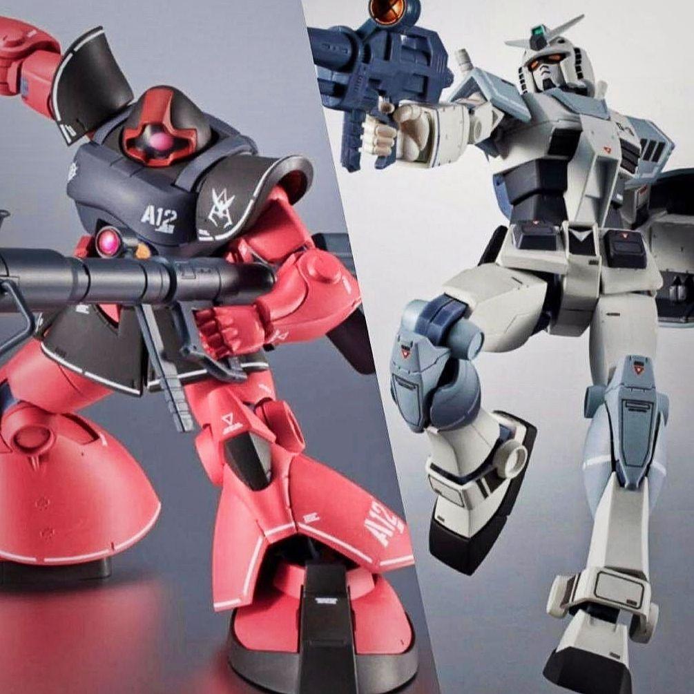 【未開封】ロボット魂 シャア専用リック・ドム / G-3 ガンダム　リアルマーキ