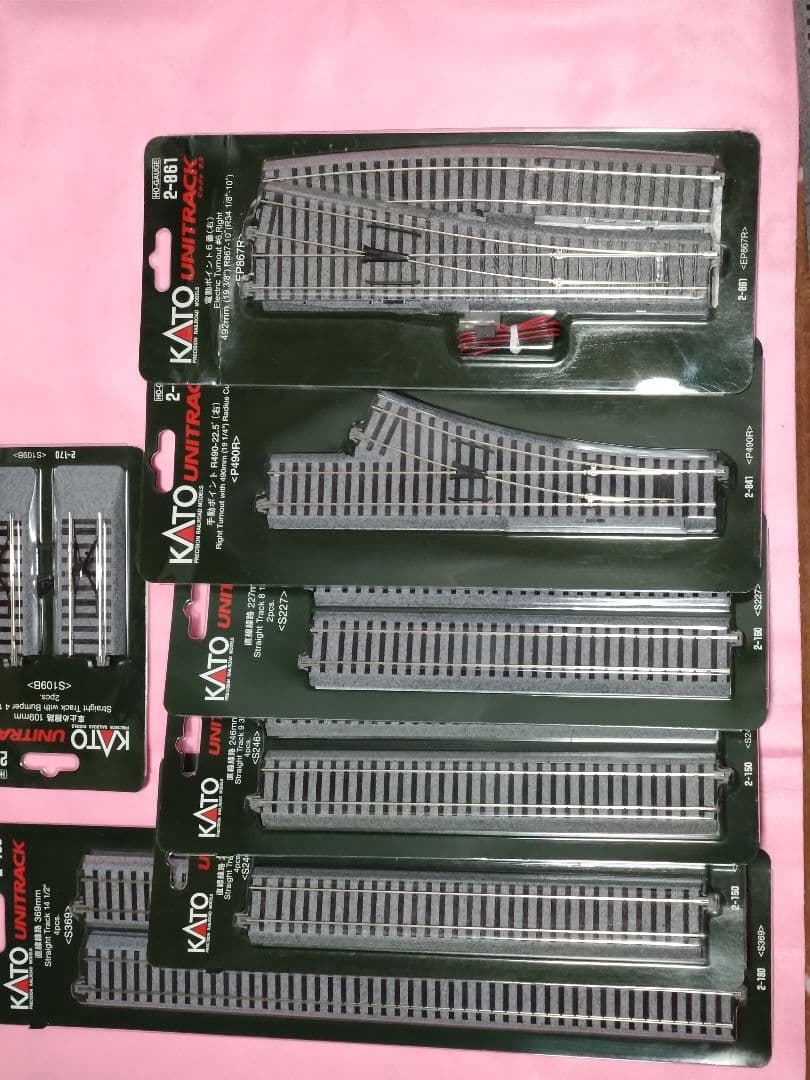 HOゲージ KATO 線路 ポイント