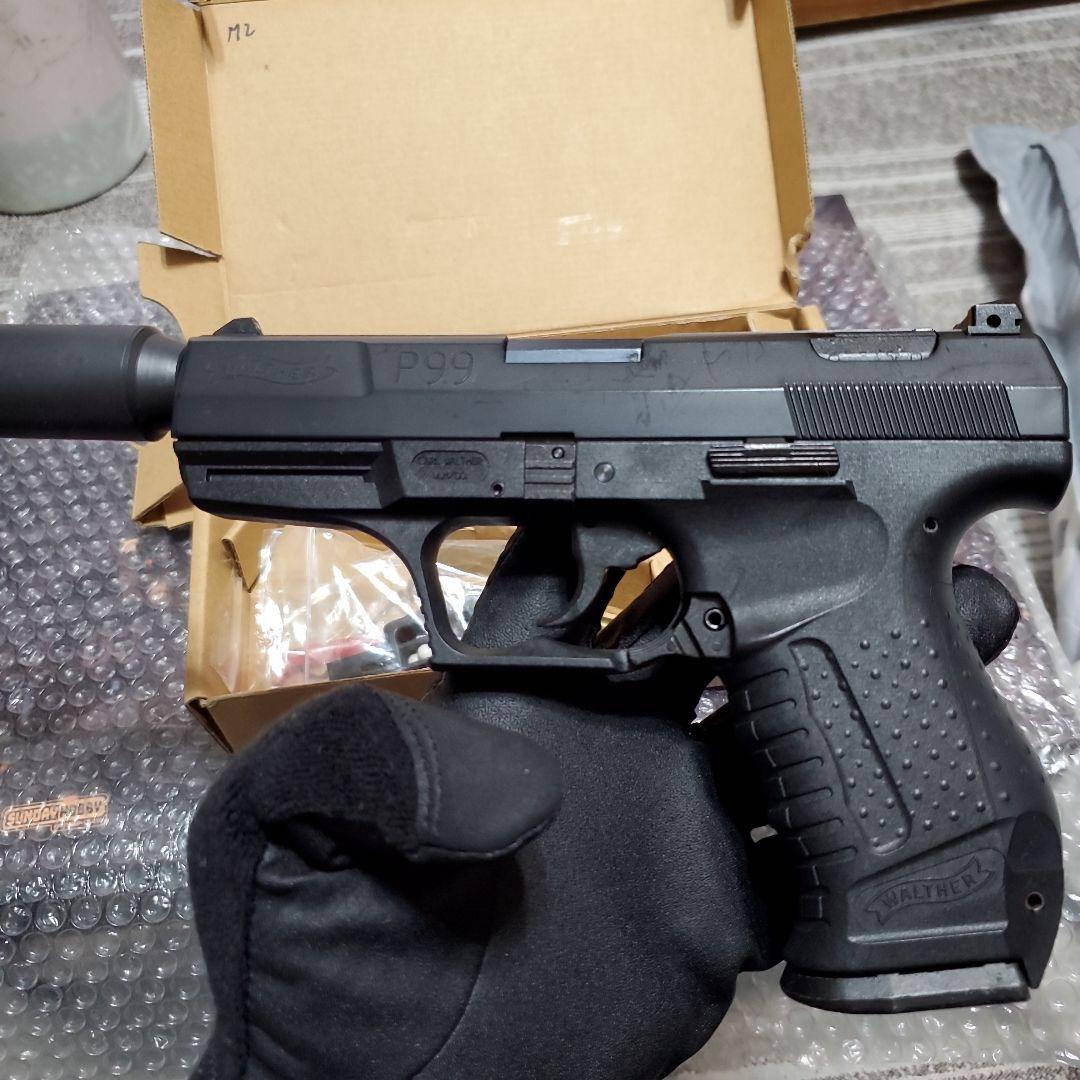 WA M84FS SPY PACKと訳ありワルサーP99