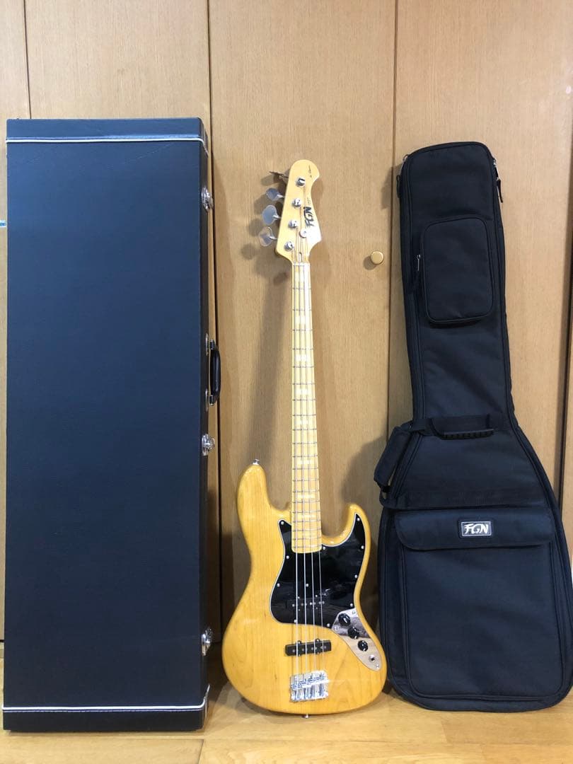 FUJIGEN フジゲン　NJB10MBAH-VNT ベースギター　ハードケース