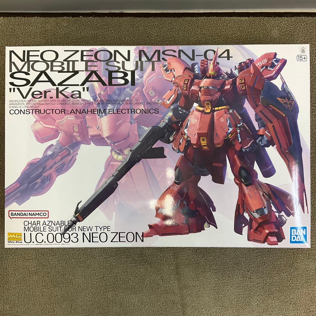 MG サザビー Ver.Ka 新品未開封 ガンプラ MSN-04