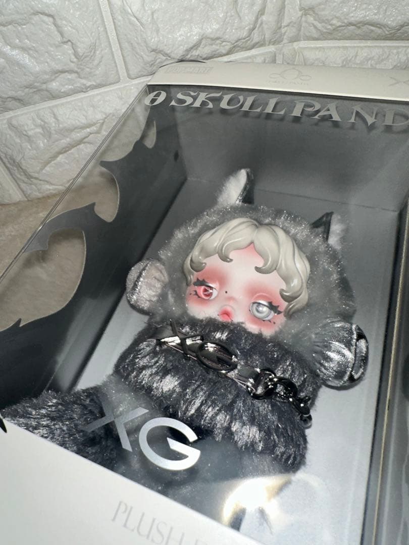 [正規品] スカルパンダ×XG ぬいぐるみペンダント 日本限定 コラボ