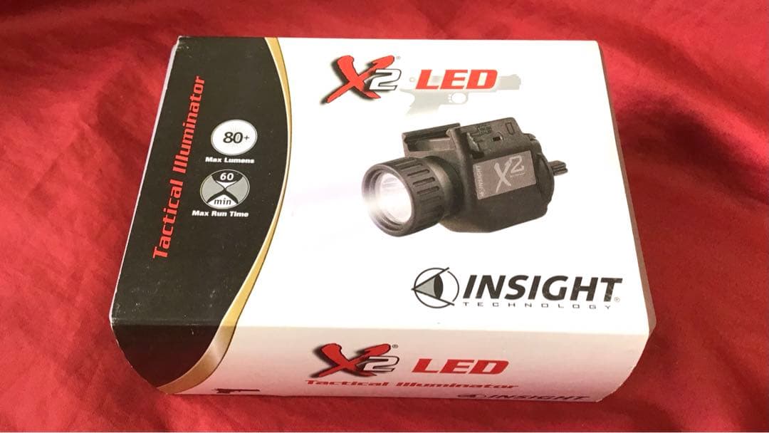 インサイトテクノロジー製　実物X2 LEDライト　新品