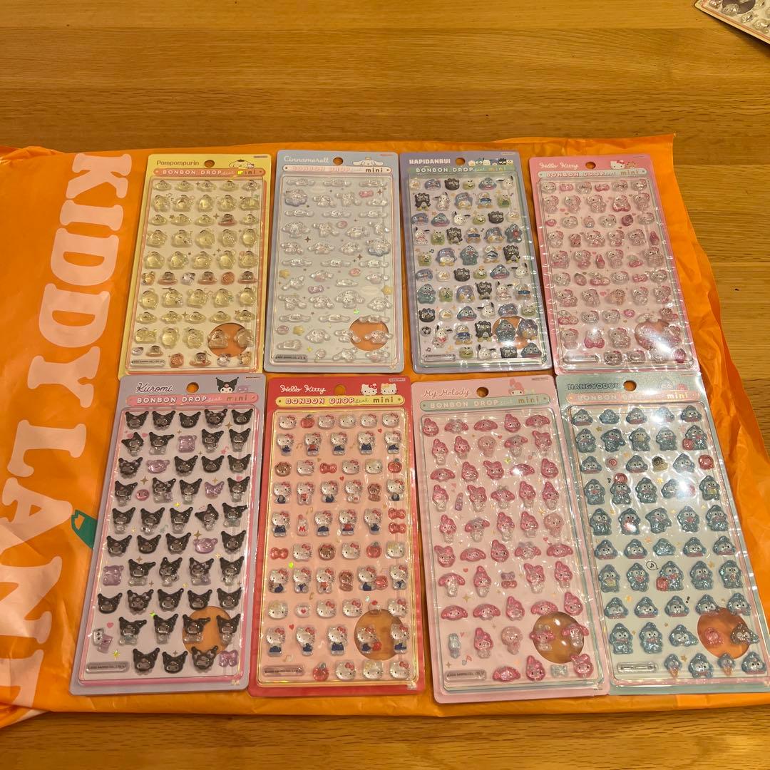 ボンボンドロップシール　サンリオ