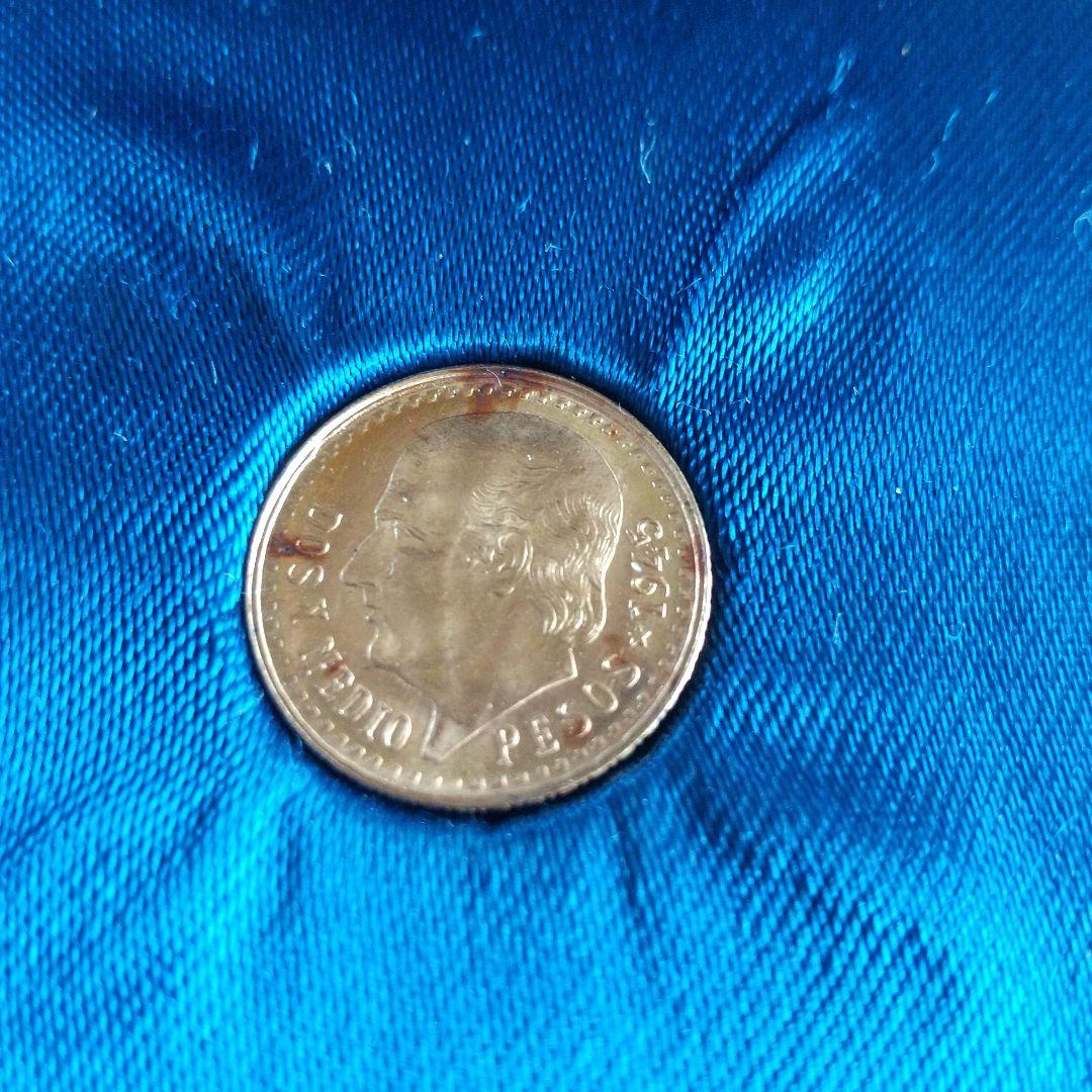 メキシコ 2.5ペソ金貨 専用ケースケース付き