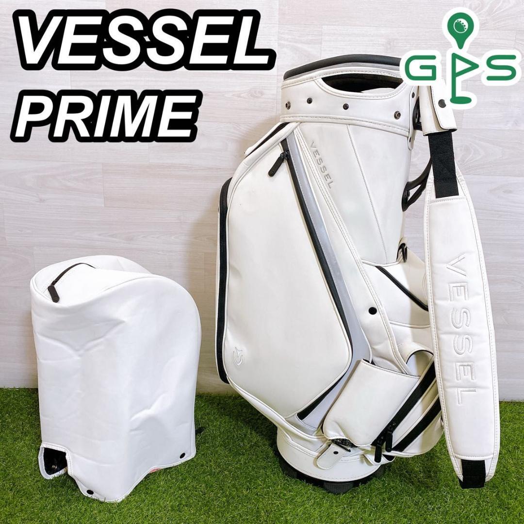 高級 VESSEL PRIME ベゼル キャディバッグ 3点式 カート 9型