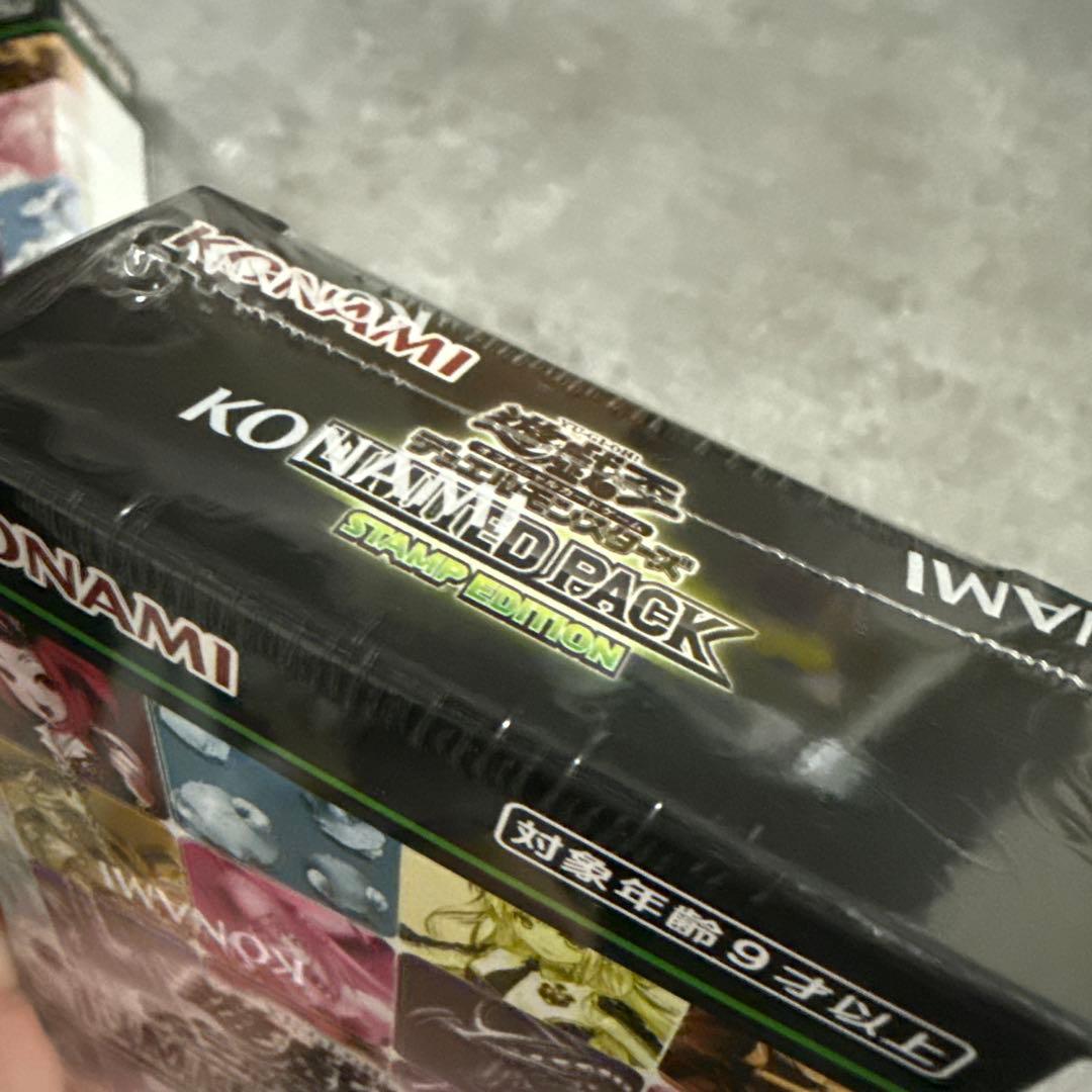 遊戯王　未開封BOX シュリンク付き　3box