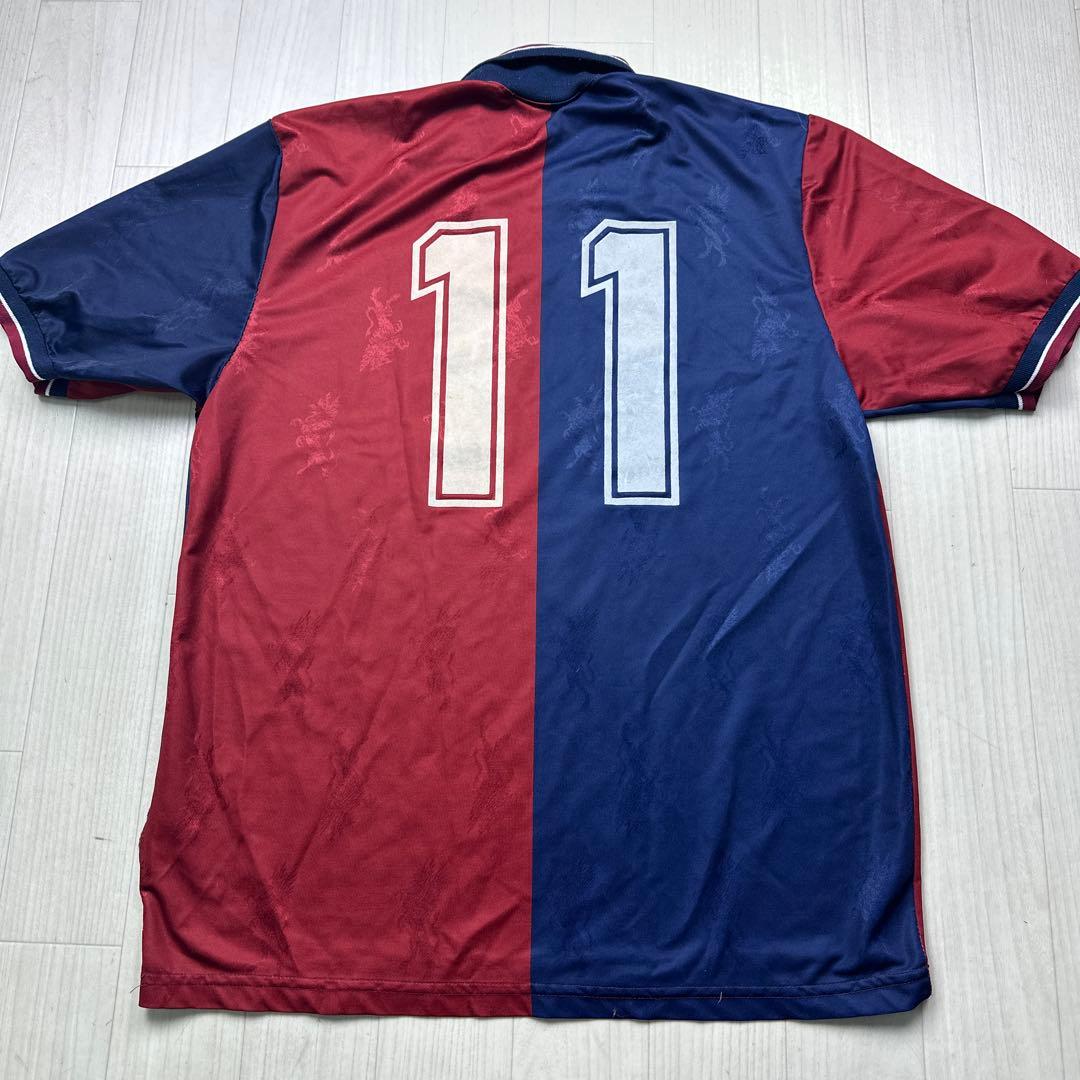 errea ジェノアCFCユニフォーム94/95 11番三浦知良