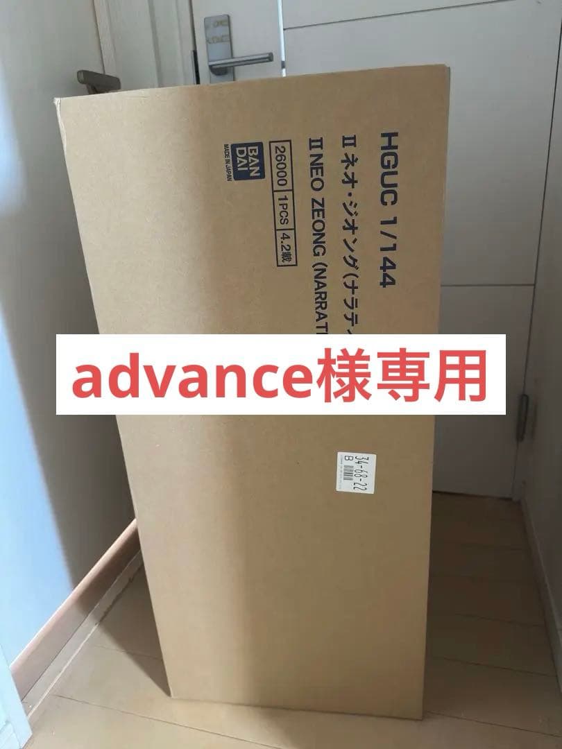 ※advance　HG 1/144 ネオジオング(ナラティブVer.)