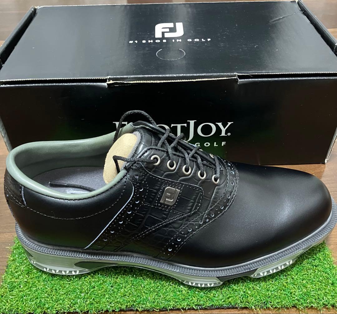 【廃盤】FootJoy DRYJOYS TOUR クロコ本革 26.0cm 新品