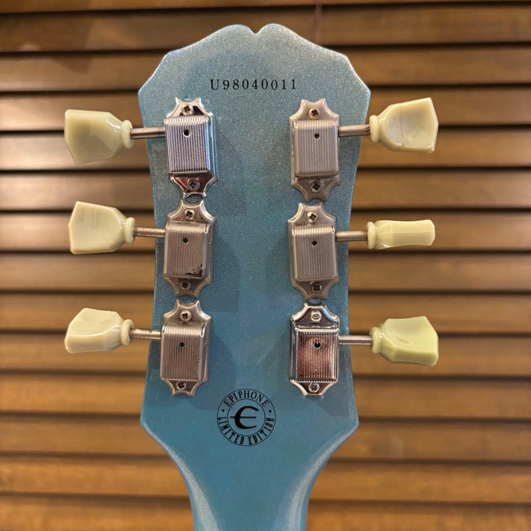 ギター Epiphone Les Paul Deluxe Pelham Blue
