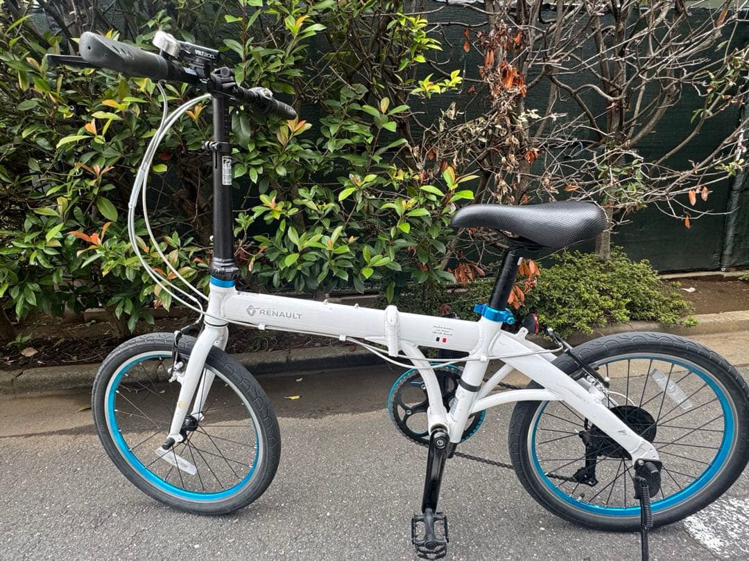 RENAULT LIGHT10 20インチ折りたたみ自転車 ホワイト