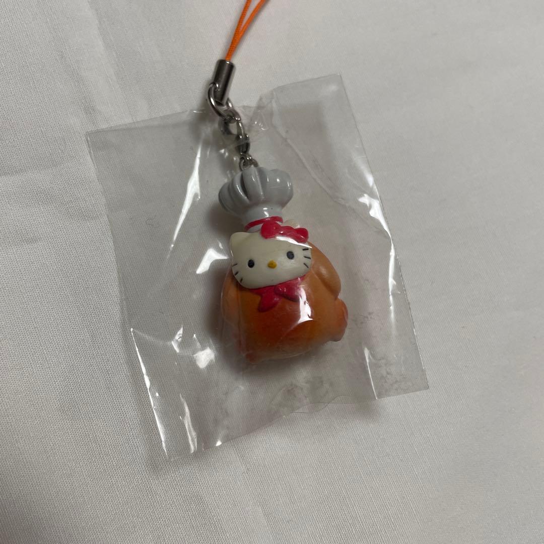 新品◆ハローキティ ご当地キティ ストラップ コンビニ限定 ローストチキン