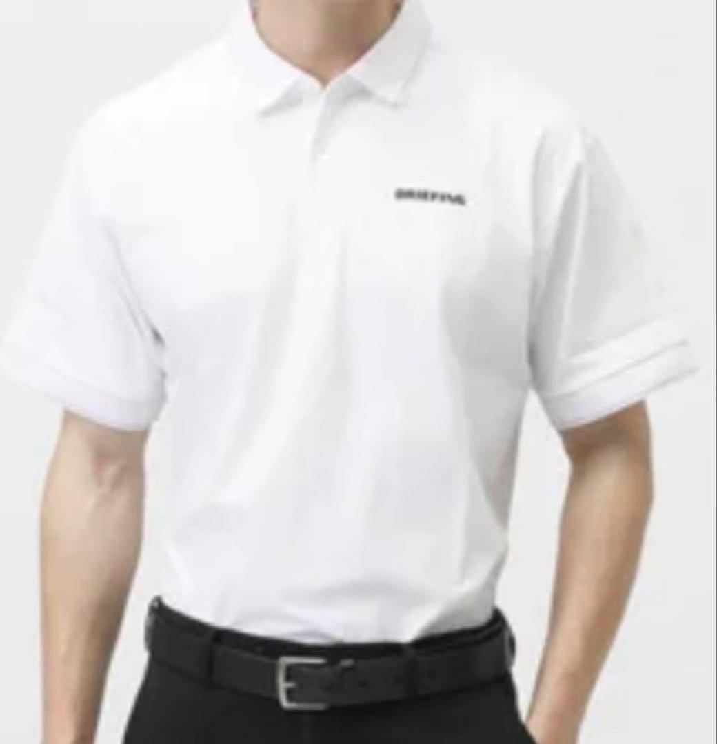 メンズウェア BRIEFING MS LOGO LINE POLO RF BRG251M41