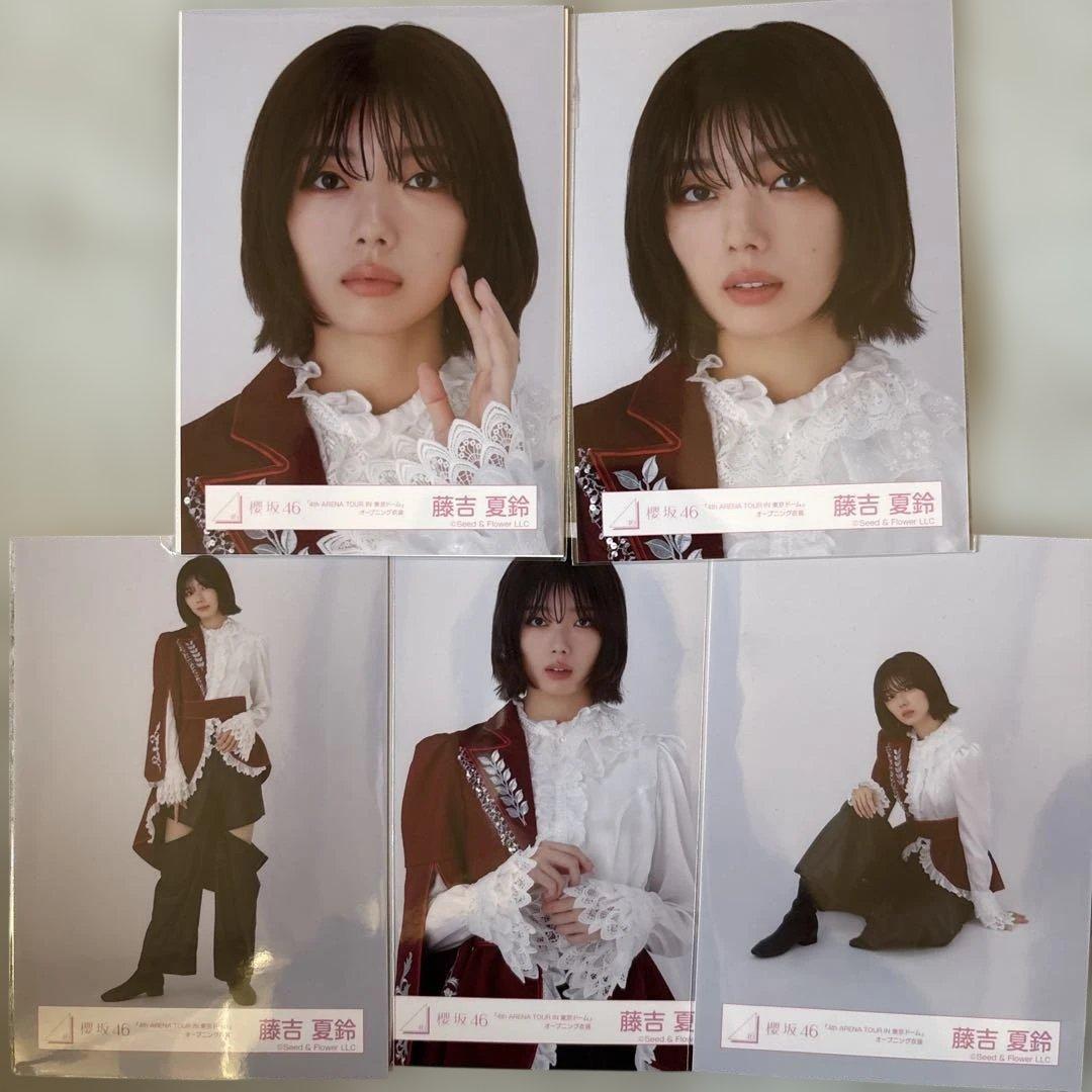 藤吉夏鈴 5枚セット 4thARENATOUR IN東京ドーム オープニング衣装