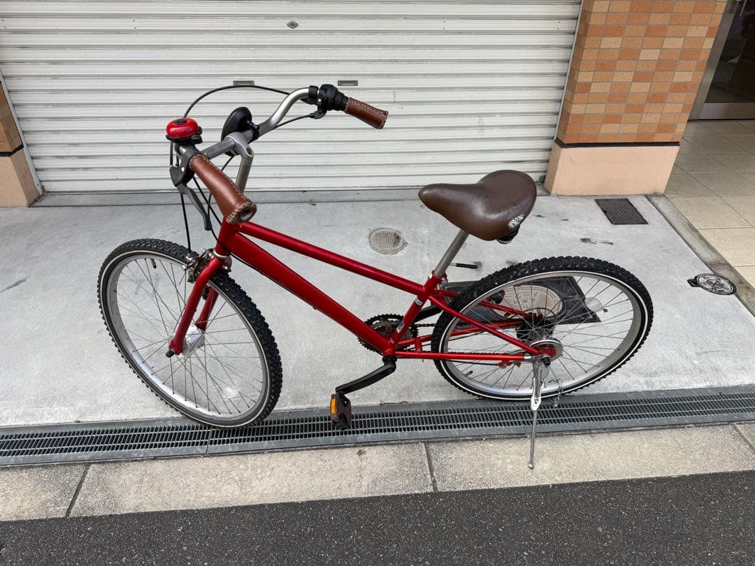 65 自転車 大阪市 【引取り限定】 26インチ 変速付き ビーチクルーザー