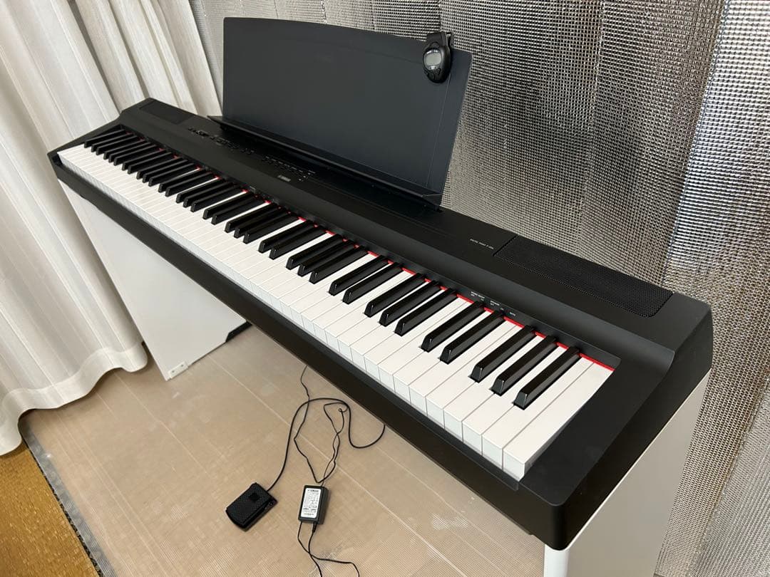 YAMAHA ヤマハ 2024年製 P-125a 電子ピアノ スタンド付