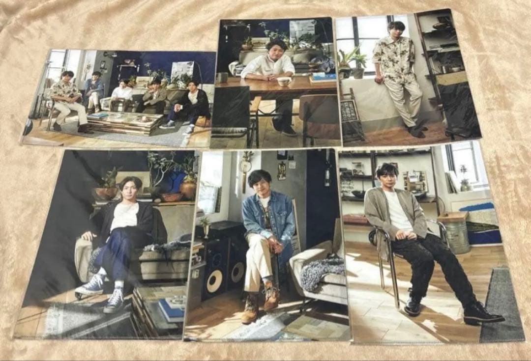 嵐 クリアファイル 大野智 櫻井翔 相葉雅紀 二宮和也 松本潤