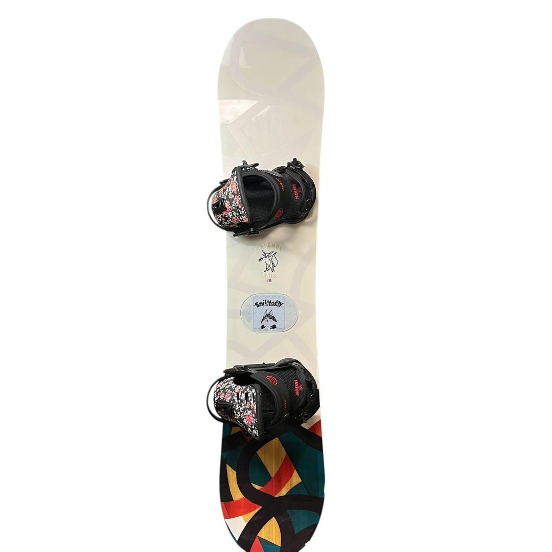 Salomon Lotus 135cm スノーボード3点セット ブーツ23cm