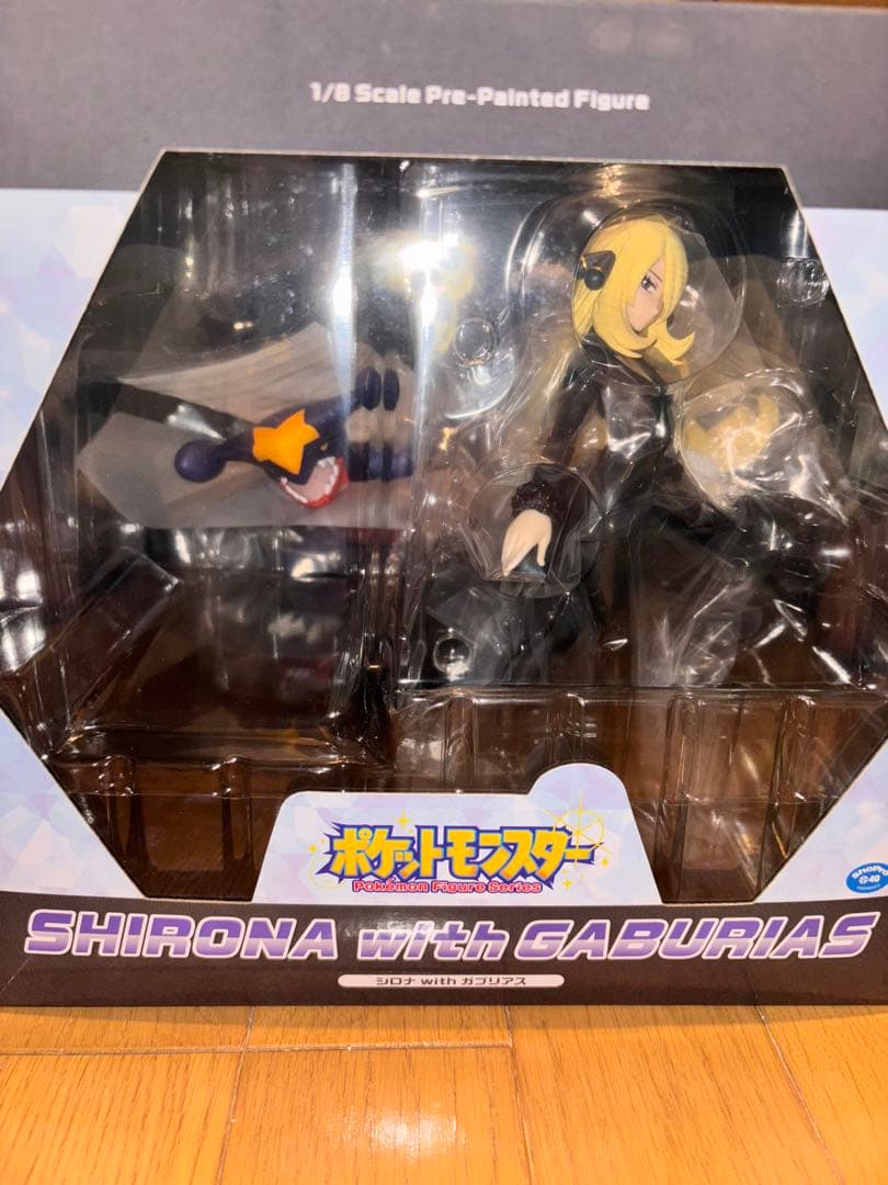 ARTFX J シロナ with ガブリアス 1/8 フィギュア