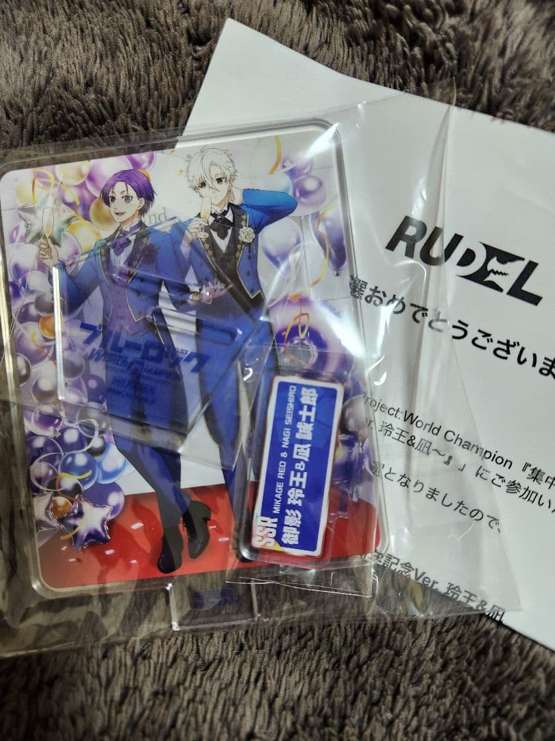 ブルーロックPWC アクリルスタンド 玲王＆凪