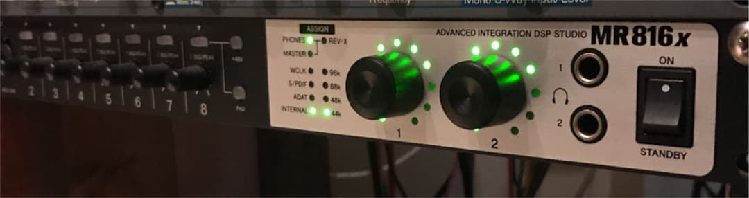 Steinberg MR 816 オーディオインターフェース