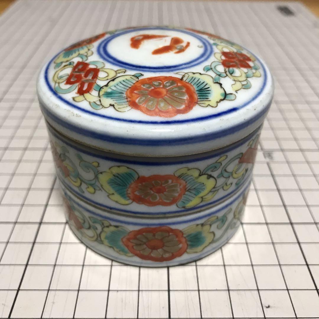 赤絵小重箱
