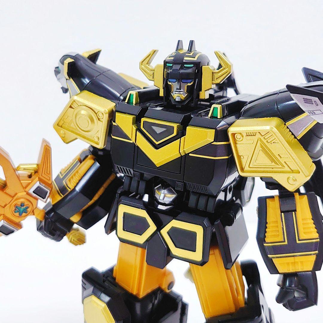 完成品 バンダイ SMP スーパーミニプラ ギンガマン ギンガイオー ブラック