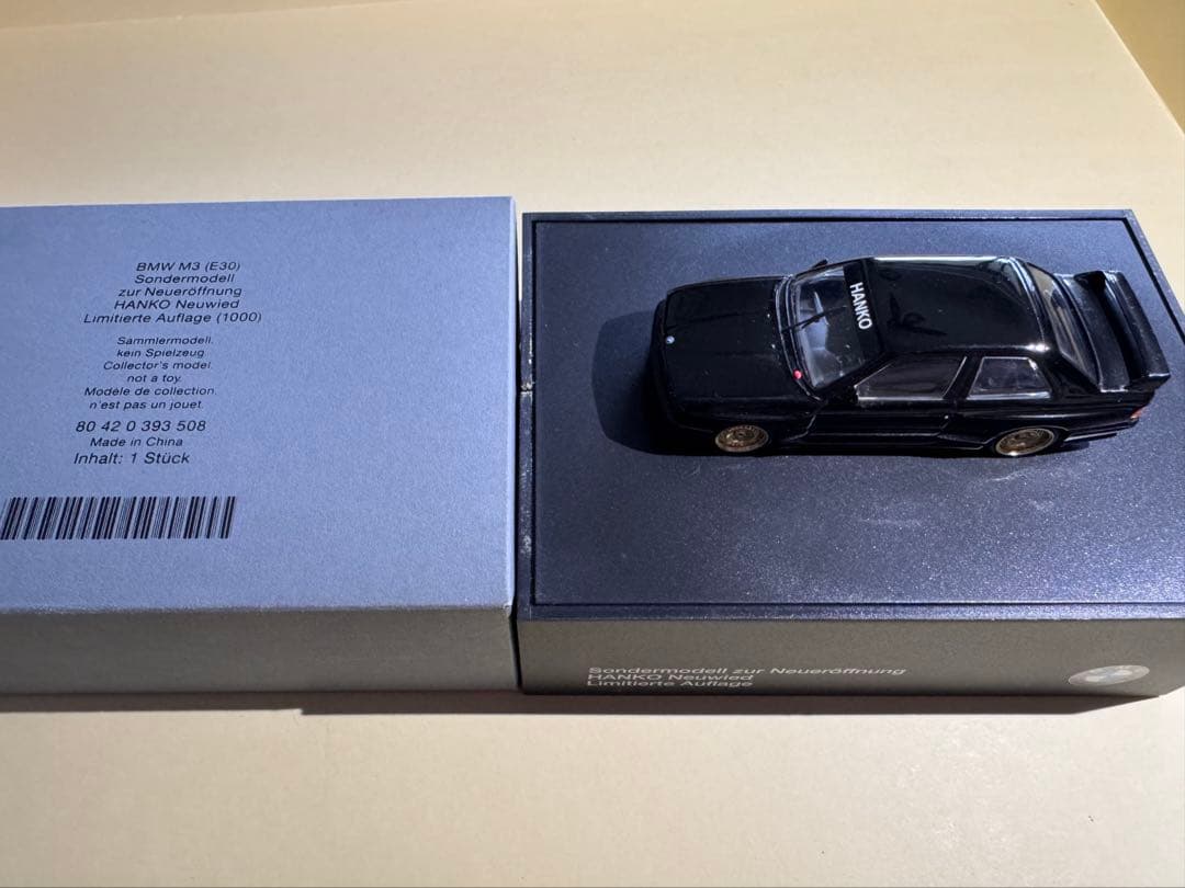  M3 ミニカー 1/43ブラック