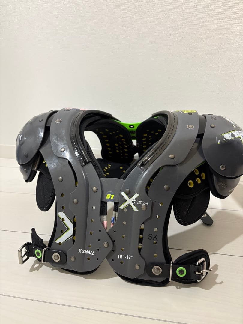 【12/7限定値下げ】XTECHPADSスキルポジションXS+バックプレート