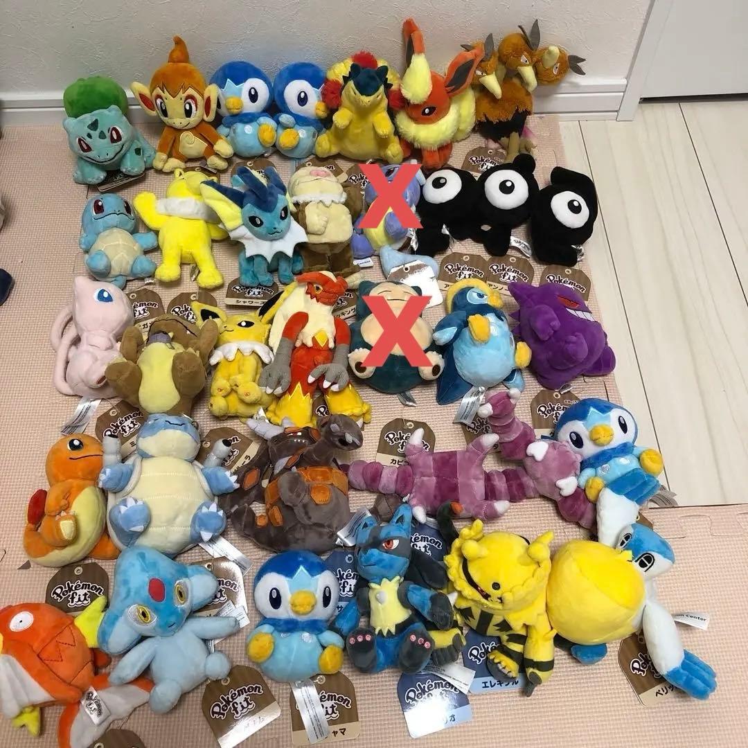 pokemon fit 31個セット　ポケモンドラピオンぬいぐるみ　まとめ売り